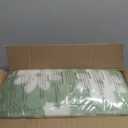 LE SURE Large Dog Beds-Thick Shredded Chopped Foam Pet Bed as Gift for Indoor with Removable Cover, Cute Modern Fuzzy Plush & Anti Slip Bottom, Green (36.0"L x 27.0"W x 4.0"Th)