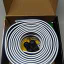 15 Ft Flexible Race Car Track (Daytona Blue) for Kids,Flex Track Starter Set Compatible with Hot Wheels and Diecast 1/64th Cars,Portable Racetrack Roll Up Race Track with 4 Racecars and Suction Cups