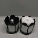 Adiding LED Garage Light 2 Pack, Super Bright 20000Lm Basement Ceiling Lighting w/ 6+1 Deformable Panels Screw in E26 Bulb Base Socket for Workshop Attic Warehouse Utility Laundry Storage Area