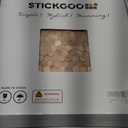 STICKGOO Peel and Stick Backsplash Tiles, Stick on Mosaic Self Adhesive Tiles, 3D Hexagon Backsplash for Kitchen Bathroom Fireplace Vanity (8PCS, Rose Gold)