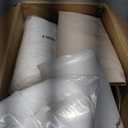 Outdoor Chair Cushions Set of 4, Waterproof Backrest and Deep Seat Cushion Set for Patio Furniture, Outdoor Sofa Replacement Cushions with Removable Cover, 24 x 24 Inch, Cream