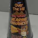 Gagster Over The Hill Say What? Ear Trumpet Hearing Enhancer - Hilarious Retirement Gag Gift - Funny Senior and Old People Birthday Prank - Old Fashioned Plastic Ear Horn for a Classic Practical Joke