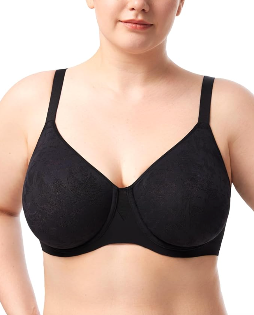 Women's Bra, 18 Hour Plus-Size Bras, Ultimate Lift, Moisture-Wicking, 42G