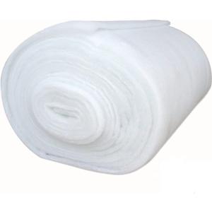 AK TRADING CO. 48 Inch Wide Bonded Dacron Upholstery Grade Polyester Batting - Cushion Support, Quilting Supplies, Furniture Upholstery, Craft Projects, Durable Polyester Batting (5 Yards)