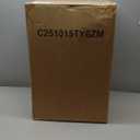 Amazon Basics Fertilizer Spreader for Lawn, 33 Pounds, 0.53 Cubic Feet, All Season, 1-Pack