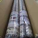 6x9 Durable Vinyl Rugs for Living Room, Vintage Floral Pattern for Dining Room, Bedroom, Home Office, Bobo Beige Non-Slip Large Rugs for Indoor&Outdoor RV, Deck, Backyard, Balcony, Modern Home Decor