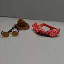 Cowboy Costume for Pet Cowboy Bandanna Cowboy Hat for Pet Cowgirl Bandanna Sunglasses Hiphop Costume for Pet Hippie Costume