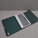 Keyboard Case for iPad 10th / A16 11th Generation 2022/2025-7 Colors Backlit Keyboard Cover and Mouse (Dark Green)