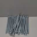 (5) Hex Head Cap Screws 5/8-11 x 10 Grade 5 Bolts Zinc Plated 10"