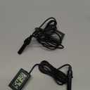 Weewooday Mini Digital Temperature Humidity Meters Gauge with Probe Gauge LCD Fahrenheit Display Thermometer Hygrometer for Incubator Reptile Plant Greenhouse Chicken Coop Garden(Black, 3 Pieces)