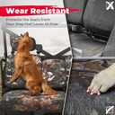 KEMIMOTO UTV Seat Covers Camo, Waterproof Repellent UTV Seat Cover Set w/Headrest Cover Compatible with Can Am Defender Front Two Doors Split Bench- Camo