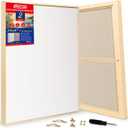 2 Pack 24 x 36 inch Floater Frame Canvas –Gallery Wrapped Canvas Set, 2pk-24x36 in