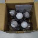 Battery Powered String Lights Indoor Outdoor Decorative Lantern String Lights with 10 LED Plastic Bulbs 7.5 FT Waterproof Hanging Lights for Bedroom Canopy Decor Warm White