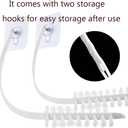 Washing Machine Set, Front-Mounted Washing Machine Cleaning Tool Accessory -2 Drum Gap Cleaning Brush for Removing Cotton lint Debris and Stains in Narrow Spaces and Gasket Rubber Seal Dryer (2 Pcs)