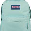 JanSport SuperBreak One Backpack - Durable, Lightweight Bag with 1 Main Compartment, Front Utility Pocket with Built-in Organizer, Premium Backpack, Faded Sage