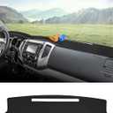 Autorder Dashboard Cover Mat for 2005-2015 Toyota Tacoma Pickup Accessories Dash Cover Flannel Dash Mat Sunshade Glare UV Rays Protector