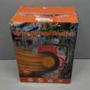 Buyplus Greenhouse Heater with Digital Thermostat, 1500W Outdoor Heaters for Patio, Overheat Protection & 3S Fast Heating, Electric Space Heater for Patio, Garage, Greenhouse, Flower House, Red