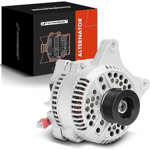 A-Premium Alternator Compatible with Ford F150 F250 1997-2002 4.6L 5.4L, Expedition, E-Series & Lincoln Navigator 1998-2000, 130Amp 12V 8-Groove Pulley, Replace# 3211772, 321-1772, 3342274, 112585