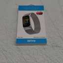 WITHit Stainless Steel Mesh BAND-For Use With FITBIT CHARGE 5~ Black- BAND ONLY