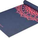 Gaiam Print Yoga Mat, Non Slip Exercise & Fitness Mat for All Types of Yoga, Pilates & Floor Exercises 68"L x 24"W x 0.16"Th