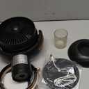 PuffHide Purifier & odor Away PurifierFan Portable Black Gold Adjustable Angle Puff-Hide Purifier Fan, Tabletop SmokePurifier Filters for Removes odor(Plug-In)