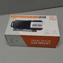 High Intelligent 2 in 1 Auto Rotating Car Charger Cell Phone/Pad Holder, One-Touch Rotatable Car Vent Mount for Smartphone/Pad/Foldable Phone (Black)