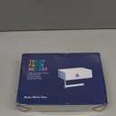 VOLDRA Toilet Paper Holder with Shelf White Wipes Dispenser for Bathroom Toilet Paper Holder with Storage Upgrade Drawer Design Toilet Tissue Holder Adhesive Small Bathroom Shelf Wall Mount