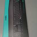 Logitech K345 Wireless Keyboard - Full-Sized Keyboard with Palm Rest, 2.4 GHz Wireless USB Receiver - for PC, Laptop (1 Pack)