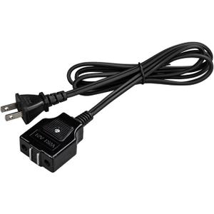 MULTIM Deep Fryer Cord Replacement 028372 for Waring Deep Fryer DF175 DF250 DF280 TF200 DF175 DF250 DF280 Breakaway Magnetic Suction Power Cord, 42.13in, Black