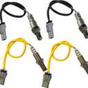 4PCS Downstream and Upstream Oxygen O2 Sensor Compatible with Cadillac Escalade, Chevrolet Silverado 1500 Suburban Tahoe, Gmc Sierra 1500/ Sierra 1500 Limited/Yukon/Yukon XL 6.2L 5.3L 4.3L