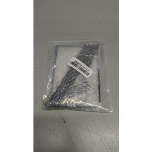 3/8-16 x 7 Hex Head Screws Bolts, Nuts, Flat & Lock Washers, Partially Threaded, Stainless Steel 18-8, Black Finish, 4 Sets