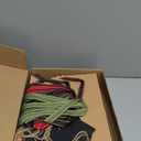 Brown Kraft Cookie Boxes with Ribbons & Tags (20 Pack) 5.8 x 3.7 Small Craft Gift Boxes for Baked Goods, Candy, Treats, Chocolate, Fudge, Christmas, Decorative Food Packaging, Empty, Bulk, Square