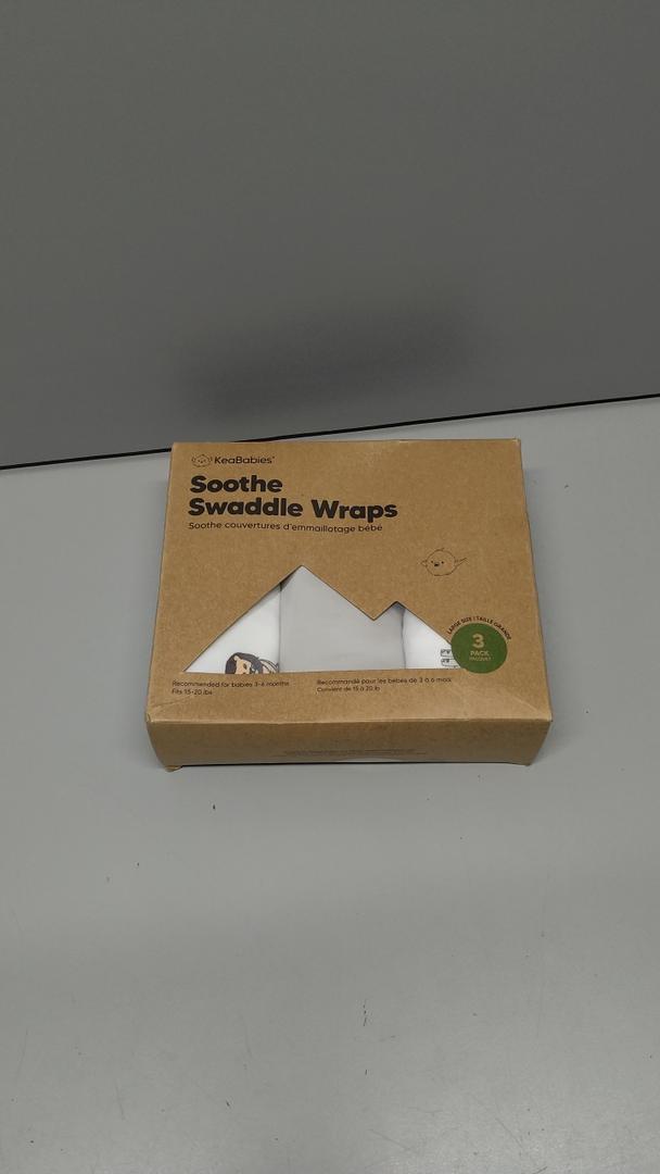 3-Pack Organic Baby Swaddle Sleep Sacks - Swaddles for Newborns, Infant 0-3 Months, Baby Girls, Boys, Soft & Snug Newborn Sleep Sack, Nursery Swaddling Blankets (ABC Land Cloud, OS)