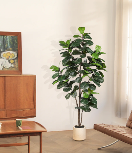 6FT Artificial Fiddle Leaf Fig Tree