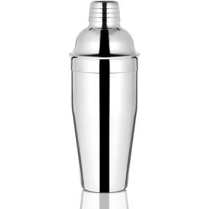 WPHUAW 24oz Cocktail Shaker Bar Set-Professional Margarita Mixer Drink Shaker Professional Stainless Steel Bar Tools Built-in Bartender Strainer for Martini Kit (1-piece)