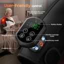 Cordless Red Light Therapy for Shoulder with Heat & Massage Vibration, Separate 5000mAh Portable Near-Infrared Light Therapy Wrap for Shoulder Discomfort, 3 Heat 4 Vibration Modes, 660nm & 850nm LEDs