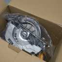 Ecarke 7-1/4" Cordless Circular Saw, Compatible with DeWalt 20V Battery (Bare Tool), 5000 RPM Electric Circular Saw with Laser Guide, 2 Blades (24T & 40T), 045 Bevel, 2-1/4" Cutting Depth