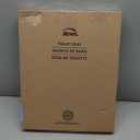 BEMIS 500EC 390 Toilet Seat with Easy Clean & Change Hinges, 1 Pack Round, Cotton White