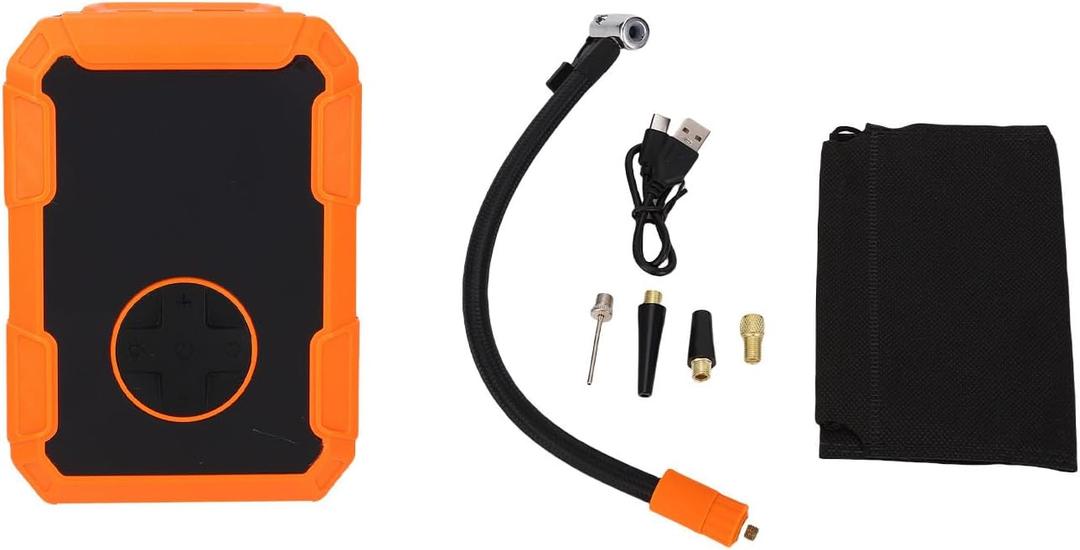 Tire Inflator Multifunctional Double Digital Display Cordless Portable Car Smart Air Pump