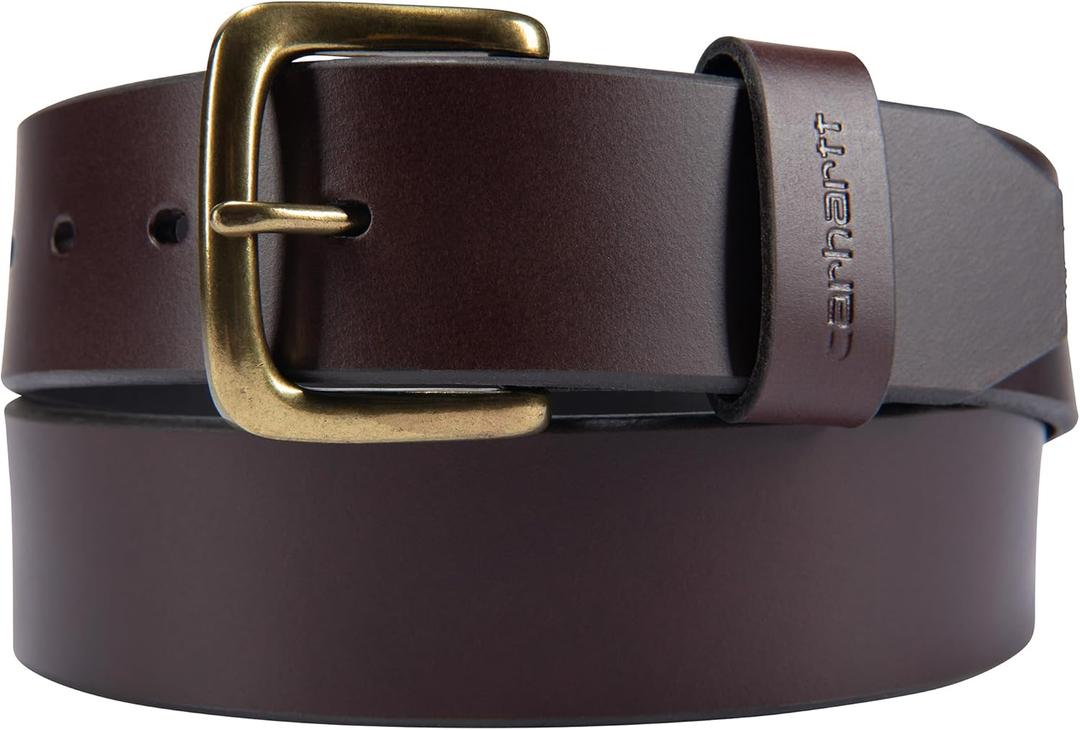 Carhartt Casual Rugged Belts for Youth,  Belt (X-Large, Brown)