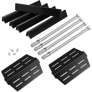 Genesis E-330 Replacement Parts 4 Burners 7621 Flavorizer Bars 65505 Heat Deflector 62752 7620 Parts for Weber Genesis E-310 S-330 EP-330 Grill Part Weber Genesis 300 Sear Burner Tube Front Control