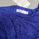 Wedtrend Women's Formal Dress Floor Length Prom Dress Elegant Evening Dress Long Sleeve Mother of The Groom Dress Dating Dress WT0312 Royal Blue M