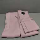 BGment Baby Pink 100% Blackout Curtains for Girls Bedroom 45 Inch Length, Thermal Insulated Full Light Blocking Grommet Noise Cancelling Small Window Curtains for Nursery 2 Panels Each 42 Inch Wide