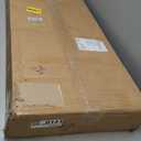 METYERRY Adjustable Kitchen Bakers Rack with Power Outlet,4-Tier Microwave Stand Kitchen Cart,Mini Fridge Stand with Storage,Bar Cabinet,Suitable for Office,Coffee Bar,Living Room,Patio, Black