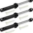 383EER3001G 4901ER2003A Washer Shock Absorber OEM Fit for LG Washer - UPGRADE 3 PACK 383EER3001G Shock Absorber  by Beaquicy - Replace 383EER3001F 383EER3001H 383EER3001J 383EER3001K