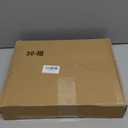 2 Pack Soft Close Cabinet Door Hinges for 1/2" Partial Overlay Cupboard, 100 Degree Opening Angel, Stainless Concealed Kitchen Cabinet Hinges with Mounting Screws and Manual