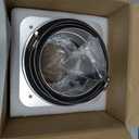 Magnetic Dryer Vent Kit, Quick Connect for 4" Dryers, Save 46 Inches of Space, Strong Magnetic Hold, 3.3FT Hose, Airtight Seal & Reinforced Wall Connector