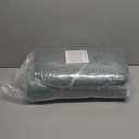 Chair Cushions for Dining Chairs Set of 4, Kitchen Chair Cushions, Chair Pads with Ties Non Slip Backing, Christmas Room Decor, Tufted Memory Foam Seat Cushion 4 Pack, 15.5x15.5x4, Dark Green