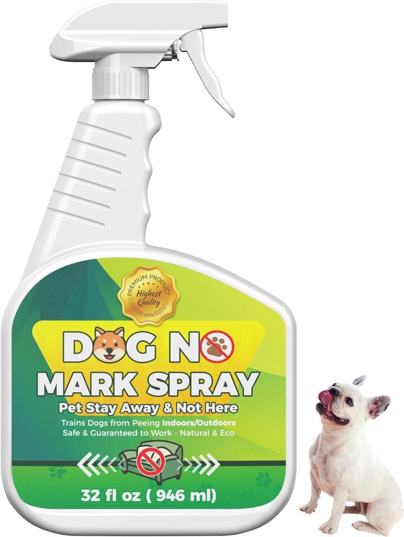 32oz Dog Not Here Spray - Anti Pee Marking Deterrent for Furniture & Carpets - Puppy Potty Training Solution
