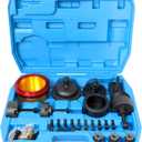 DPTOOL Crankshaft Seal Removal Tool Kit Crankshaft Front and Rear Oil Seal Remover and Installer Set Compatible with BMW N40 N42 N45 N45T N46 N46T N52 N53 N54 N55 Engine